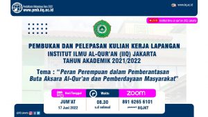 Pembukaan Kuliah Kerja Lapangan IIQ Jakarta 2022
