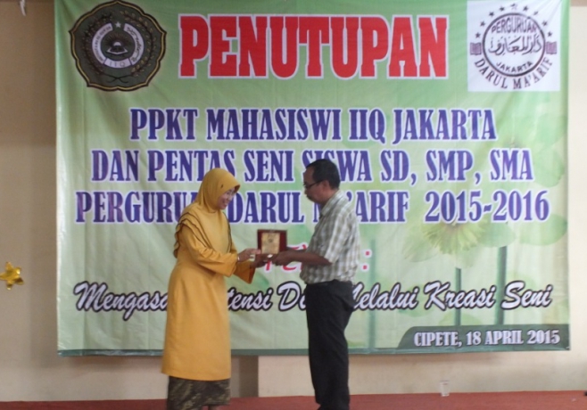 Penutupan Praktik Profesi Keguruan Terpadu PPKT di Yayasan Pendidikan Perguruan Darul Maarif Cipete
