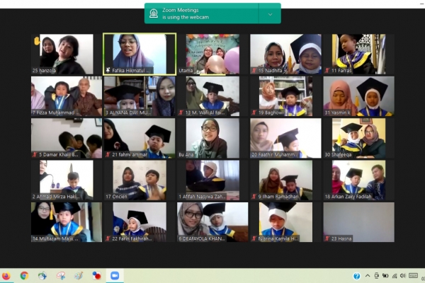Wisuda Virtual RA. Labschool IIQ Jakarta