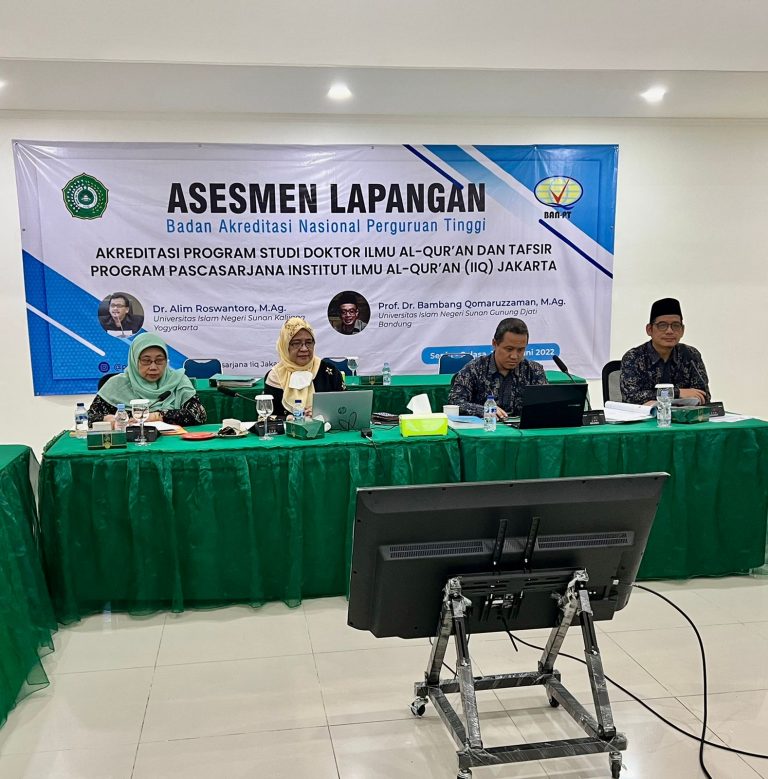 Asesmen Lapangan (AL) pada Program Doktor Ilmu Al-Qur’an dan Tafsir (IAT) IIQ Jakarta