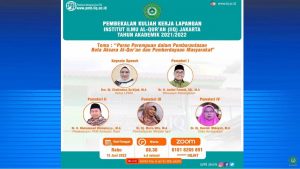Pembekalan Kuliah Kerja Lapangan (KKL) IIQ Jakarta 2022