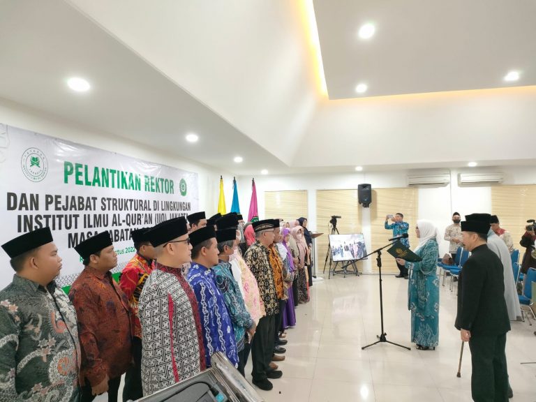 Selamat, Rektor dan Pejabat Struktur Baru IIQ Jakarta Masa Bakti 2022-2026 telah dilantik