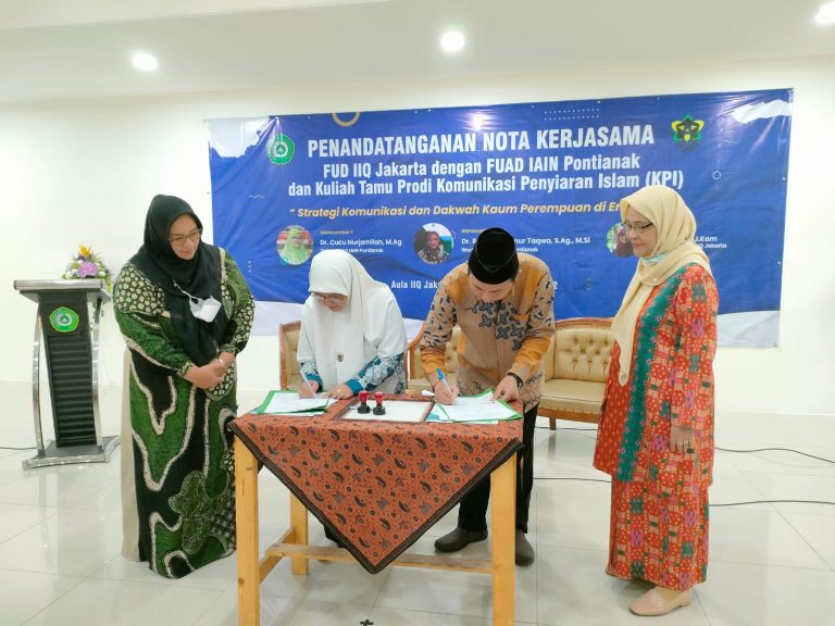 Fakultas Ushuluddin IIQ Jakarta Jakarta Jalin Kerjasama dengan IAIN Pontianak dan Gelar Kuliah Tamu