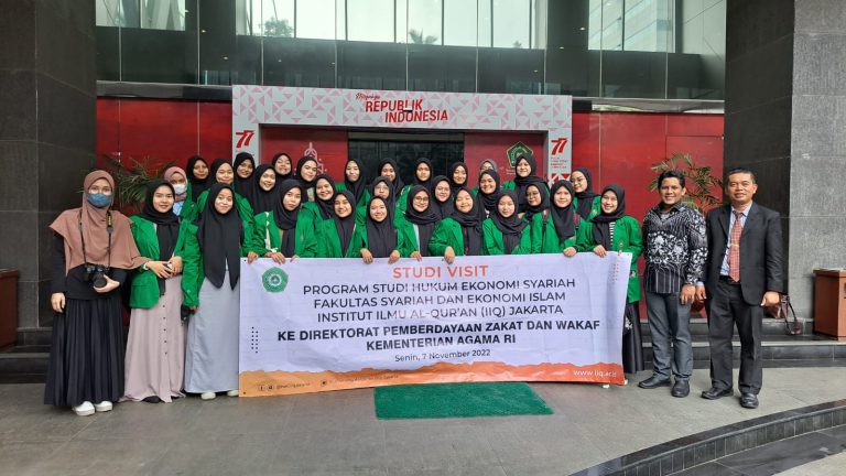 Kunjungan Mahasiswa HES FSEI IIQ Jakarta ke Direktorat Zakat Wakaf Kemenag RI