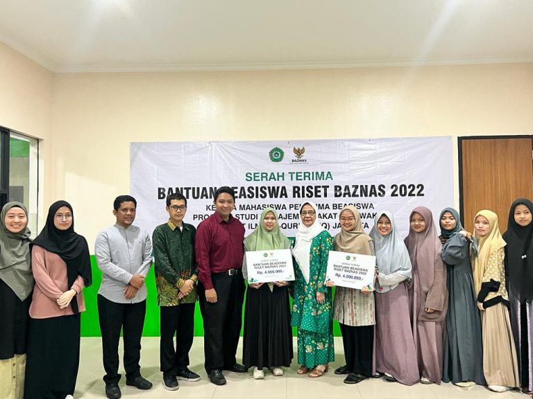 Mahasiswa MZW IIQ Jakarta Lolos Beasiswa Riset BAZNAS 2022