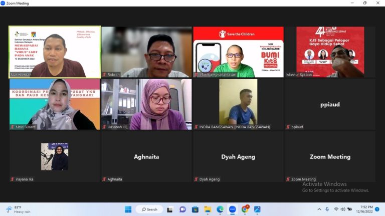 Kaprodi PIAUD Menjadi Juri Nasional dalam ajang Perlombaan Kreativitas Mahasiswa PIAUD