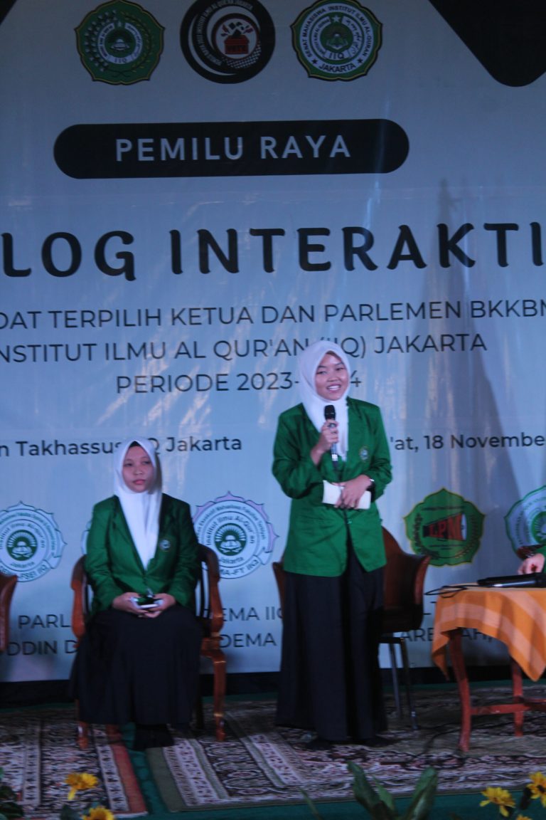 Dialog Interaktif Pemilu Raya IIQ Jakarta
