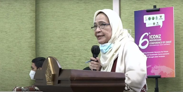 Rektor IIQ Jakarta hadir menjadi Pembicara di Academic Session pada 6th Indonesian Conference of Zakat