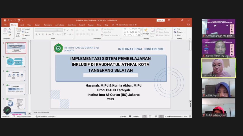 Dosen PIAUD Mengembangkan Penelitian Melalui Kegiatan Konferensi Internasional dan Prosiding di Purwokerto