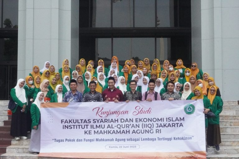 Mahasiswa IIQ Jakarta Menggali Wawasan Hukum Melalui Kunjungan ke Mahkamah Agung