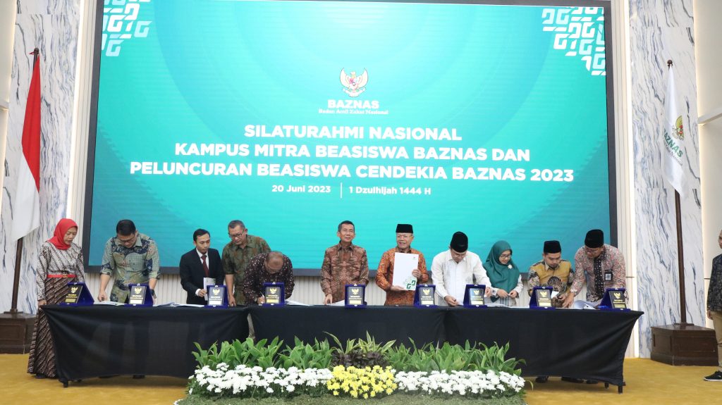 Warek III IIQ Jakarta Hadiri Silaturahim Nasional dan Peluncuran Beasiswa Cendekia BAZNAS RI 2023