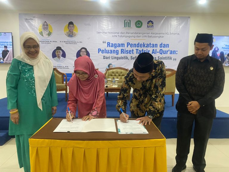 FUD IIQ Jakarta Teken Kerjasama Dengan FUAD UIN Batusangkar