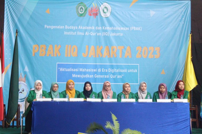 PBAK 2023 IIQ Jakarta: Aktualisasi Mahasiswi di Era Digitalisasi untuk Mewujudkan Generasi Qur`ani