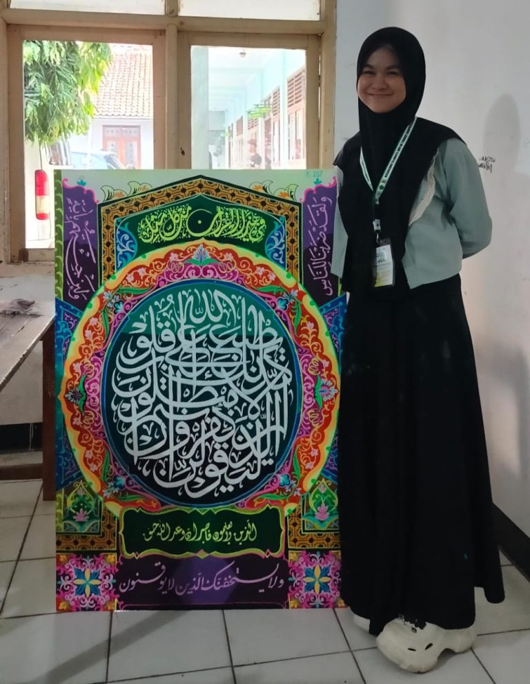 Mahasiswa IIQ Jakarta Juara 1 Cabang Dekorasi Putri pada MTQ Kabupaten Bandung