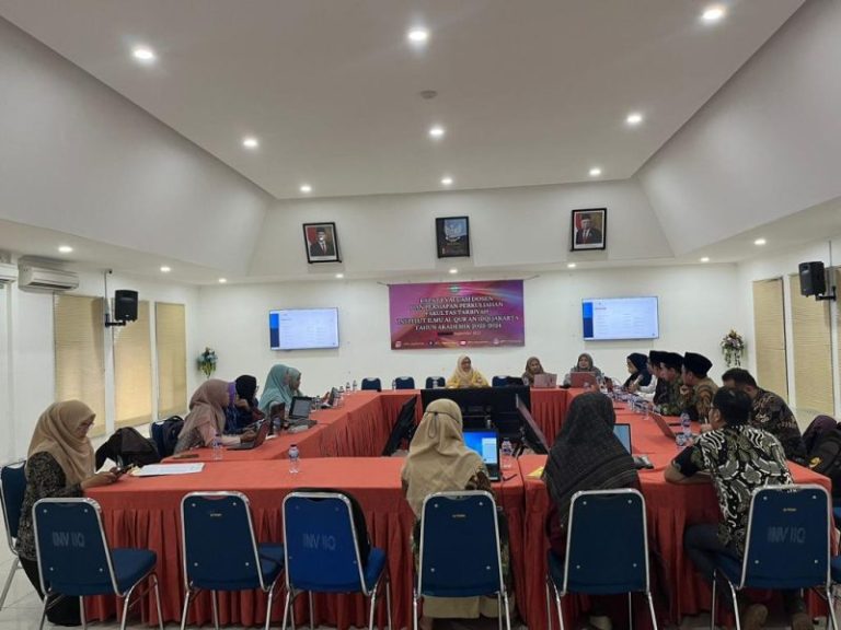 Fakultas Tarbiyah IIQ Jakarta Adakan Rapat Evaluasi Dosen, Pembahasan dan Sosialisasi Visi Keilmuan PS PIAUD