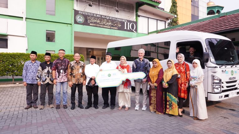 IIQ Jakarta Menerima Hibah Mobil Operasional dari Bank Syariah Indonesia (BSI)