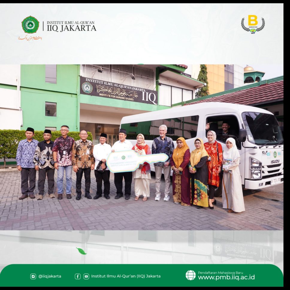 IIQ Jakarta Menerima Mobil Operasional Oleh Bank Syariah Indonesia (BSI)