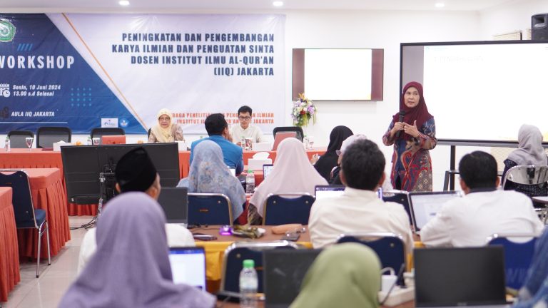 IIQ Jakarta Tingkatkan Kualitas Publikasi Dosen melalui Workshop Peningkatan dan Pengembangan Karya Ilmiah