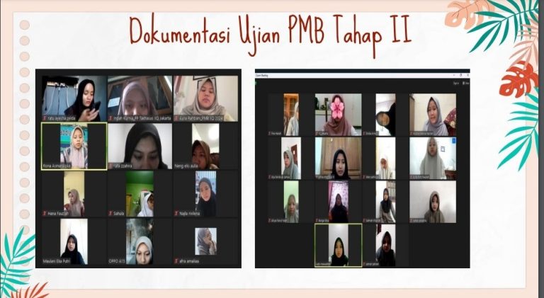 IIQ Jakarta Umumkan Hasil Seleksi PMB Tahap II