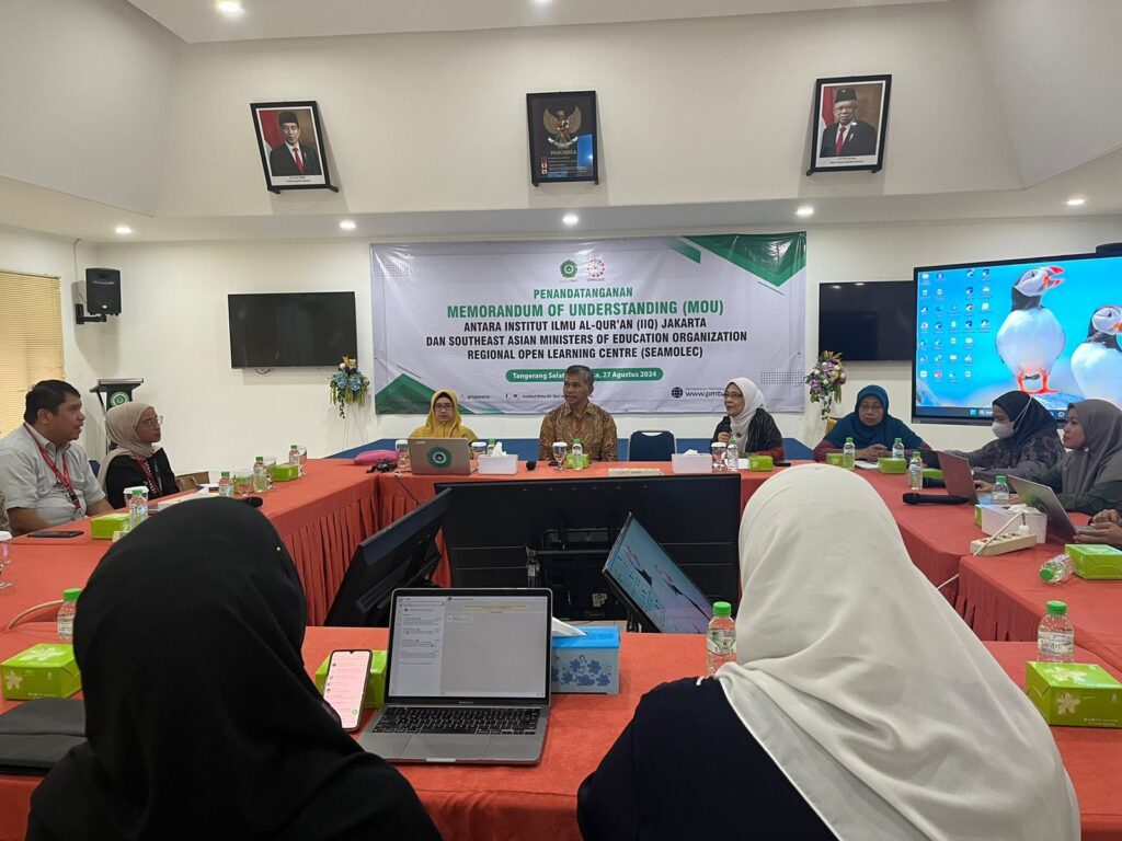 Tindaklanjuti Kerja Sama Fakultas Tarbiyah dengan SEAMOLEC: Adakan Sosialisasi Program Peningkatan Kompetensi SDM dan Lulusan