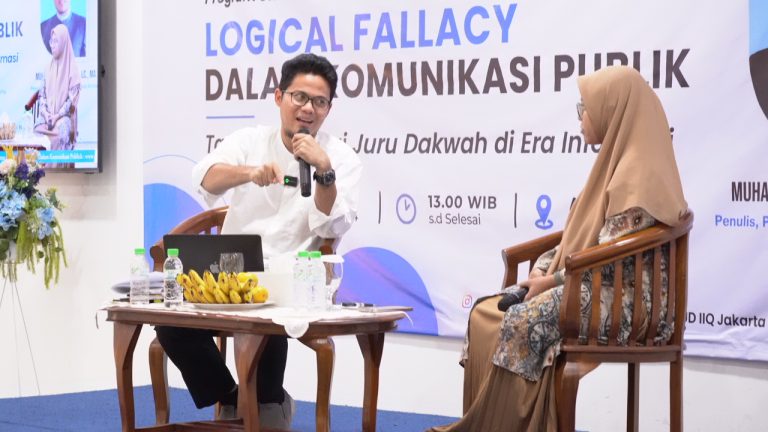 Kuliah Umum “Logical Fallacy dalam Komunikasi Publik; Tantangan Bagi Juru Dakwah di Era Informasi” Prodi Komunikasi dan Penyiaran Islam (KPI) FUD IIQ Jakarta