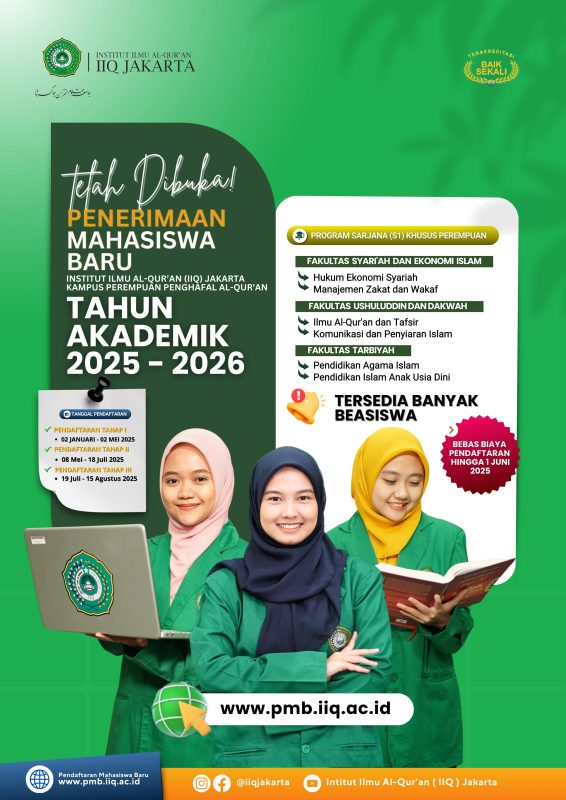 Flyer Pendaftaran Mahasiswa 2025