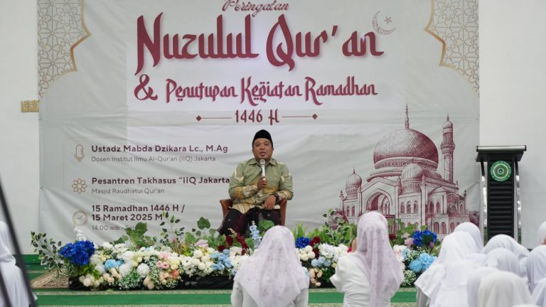 Peringatan Nuzulul Qur’an dan Penutupan Kegiatan Ramadhan di Pesantren Takhasus IIQ Jakarta