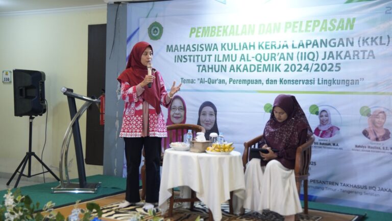 Pembekalan KKL IIQ Jakarta: Mahasiswa Didorong Galakkan Konservasi Lingkungan dan Gerakan Zero Waste