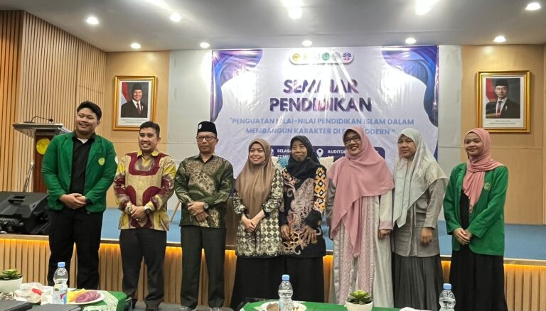 Fakultas Tarbiyah Prodi PAI IIQ Jakarta  Gandeng Prodi PAI Universitas Muhammadiyah Jakarta Gelar Seminar Nasional