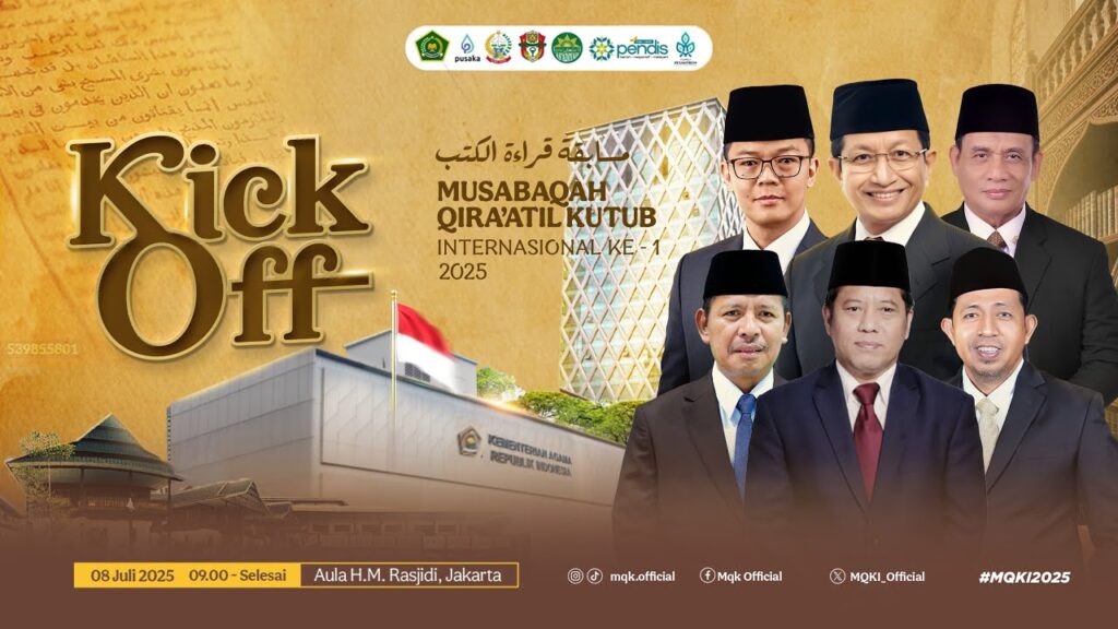 Rektor IIQ Jakarta Hadiri Kick Off Musabaqah Qira’atul Kutub Internasional 2025