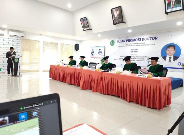 Sidang Promosi Doktor IIQ Jakarta Terus Berlanjut