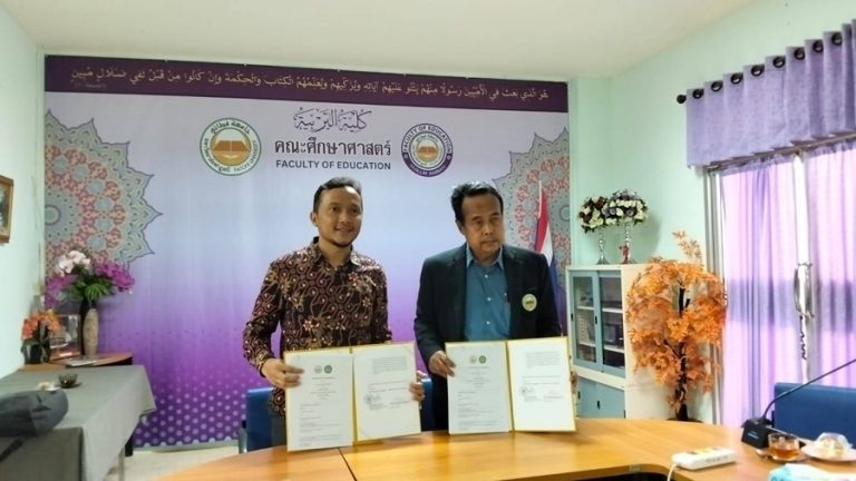 Fakultas Tarbiyah IIQ Jakarta Lakukan Mou Dan Moa Internasional  Bersama Fatoni University Pattani Thailand