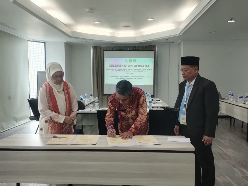 Kerja Sama IIQ Jakarta dan BAZNAS Kutim: Meningkatkan Pengembangan SDM melalui Tridharma Perguruan Tinggi