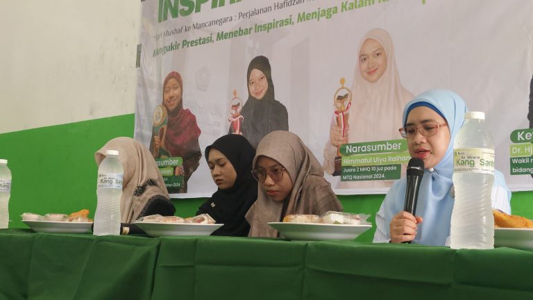 Warek III IIQ Hadiri Talkshow Inspiratif Perjalanan Hafidz ke Panggung Dunia