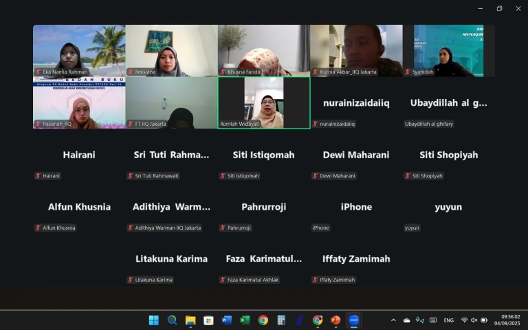 Rapat Evaluasi Dosen dan Persiapan Mengajar Fakultas Tarbiyah Semester Genap 2025/2026