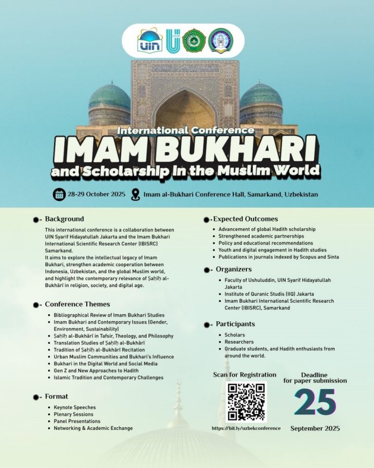 13 Delegasi IIQ Jakarta Akan Hadiri Konferensi Internasional di Uzbekistan