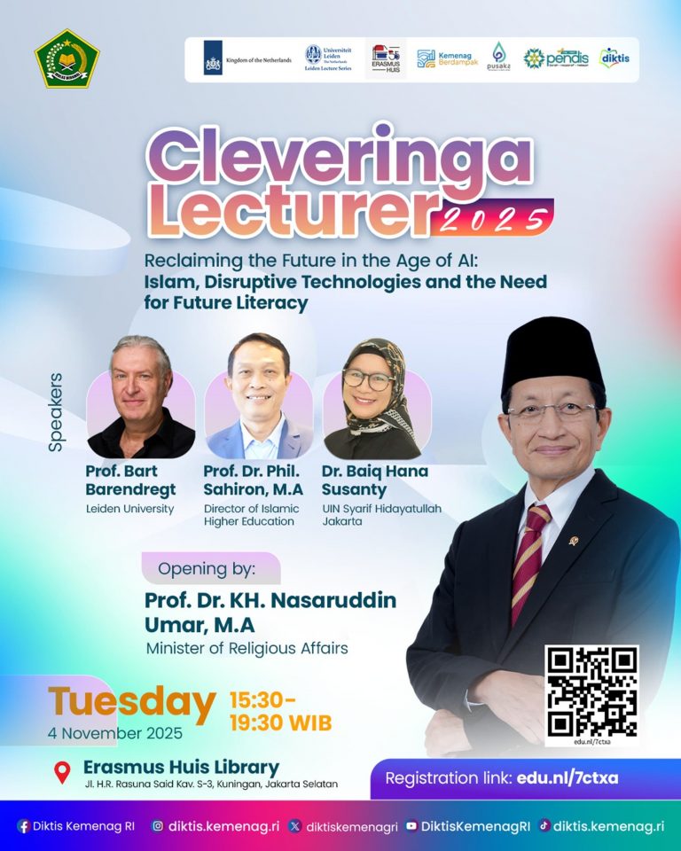 Rektor dan Warek I IIQ Jakarta Hadiri Annual Cleveringa Lecture 2025 di Erasmus Huis