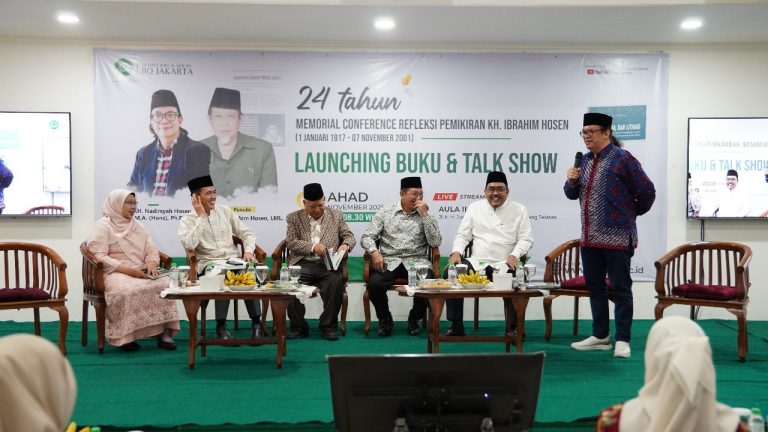 Memorial Conference 24 Tahun KH. Ibrahim Hosen dan Launching Buku “Fikih, Fatwa, dan Ijtihad”
