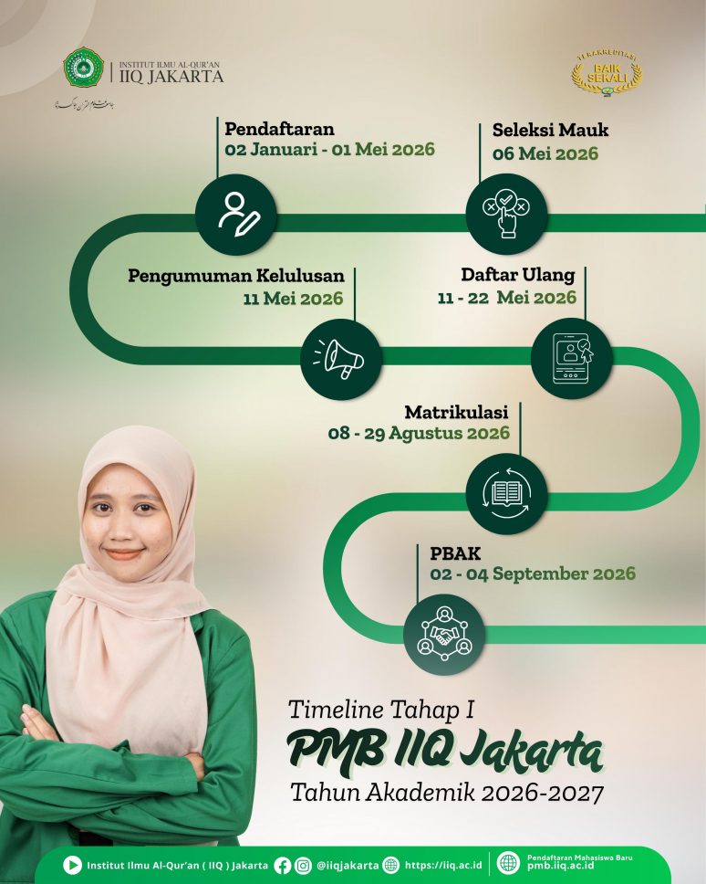 PMB IIQ Jakarta 2026/2027 Resmi Dibuka!