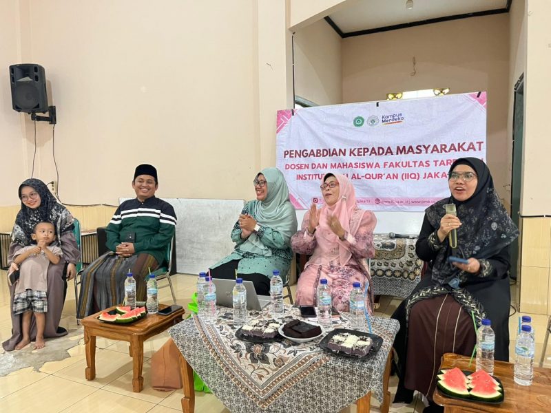 Motivasi Belajar dan Penguatan Nagham Warnai Kegiatan PKM Dosen dan Mahasiswa Prodi PAI IIQ Jakarta di Pesantren Nurul Qur’an Ciseeng