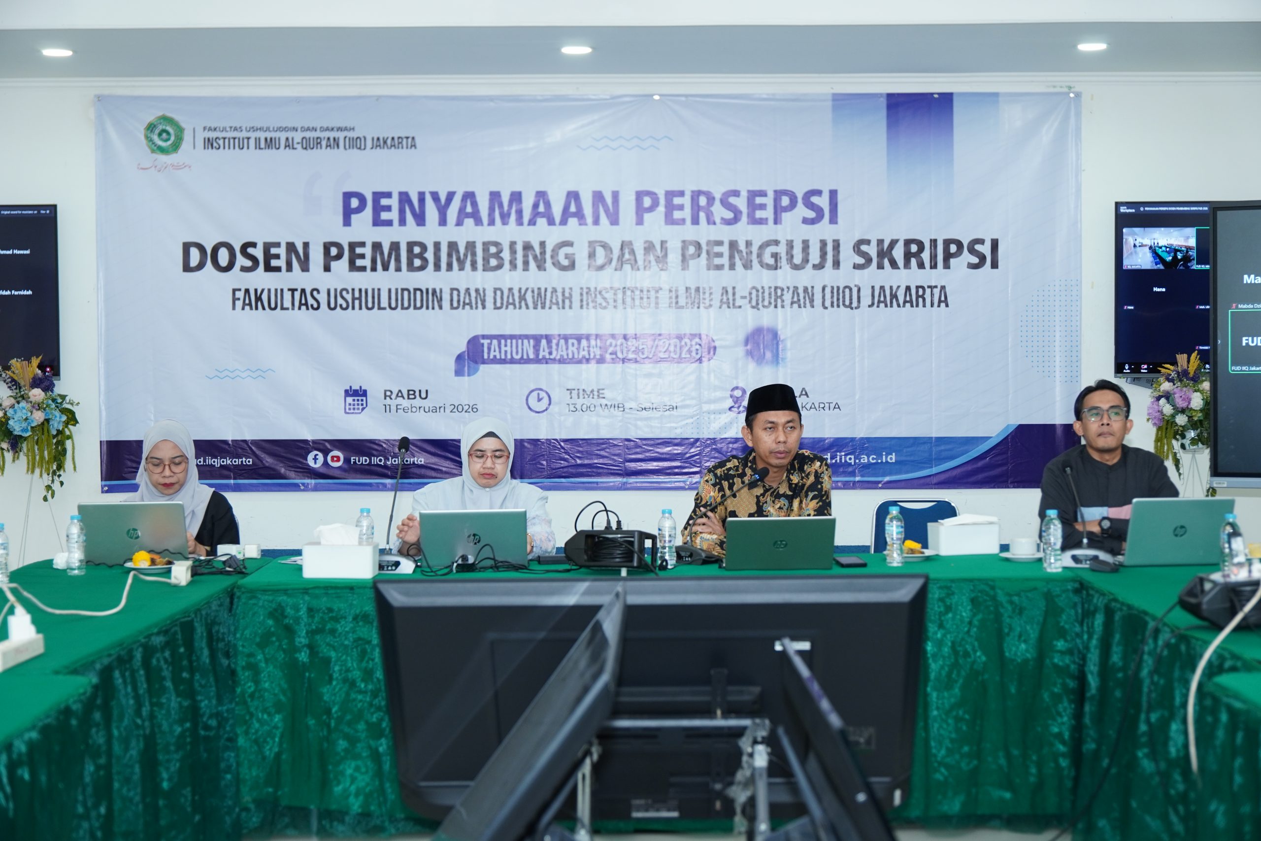Fakultas Ushuluddin dan Dakwah Gelar Penyamaan Persepsi Dosen Pembimbing dan Penguji Skripsi
