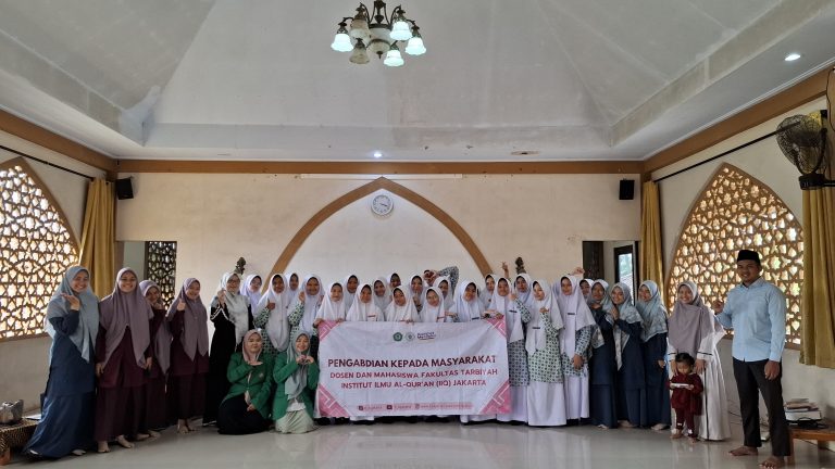 Tanamkan Nilai Qur’ani, Dosen dan Mahasiswa PAI IIQ Jakarta Gelar PkM di Pesantren At-Taqwa Tangerang