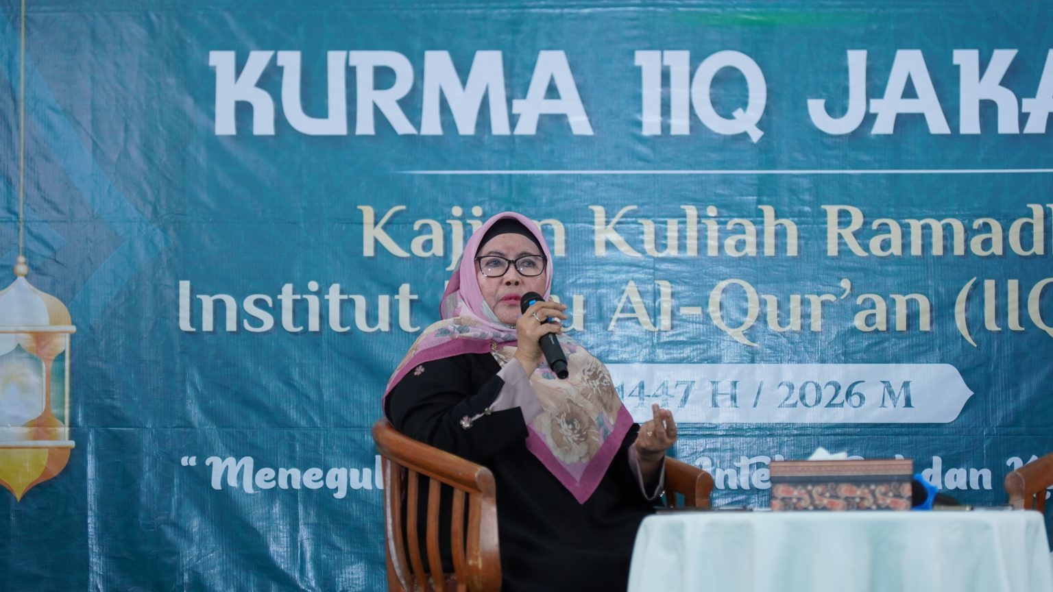 Kajian Ramadhan IIQ Jakarta: Dr. Hj. Maria Ulfah Ungkap Kekuatan Al-Qur’an sebagai Sumber Ketenangan Jiwa