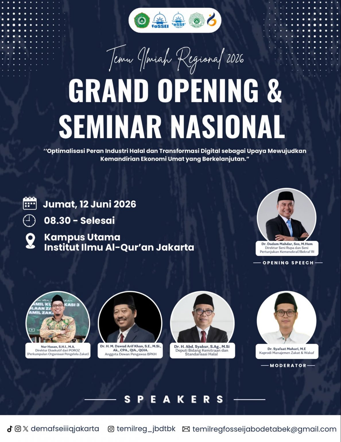 IIQ Jakarta Tuan Rumah TEMILREG 2026, Perkuat Industri Halal dan Transformasi Digital