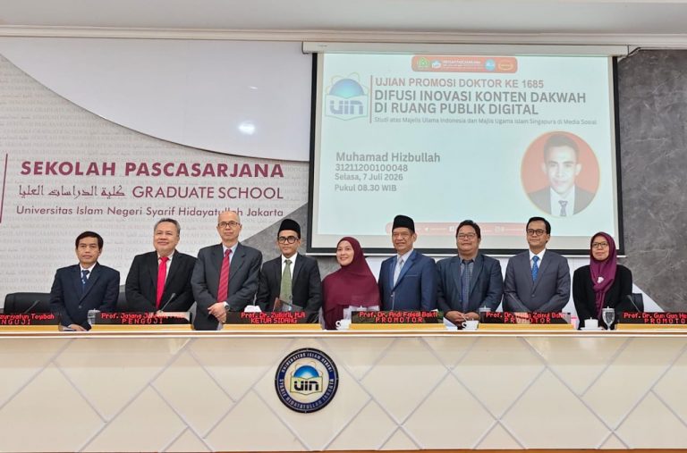 Bongkar Wajah Baru Dakwah Digital, Kaprodi KPI IIQ Jakarta Raih Gelar Doktor dengan Predikat Sangat Memuaskan