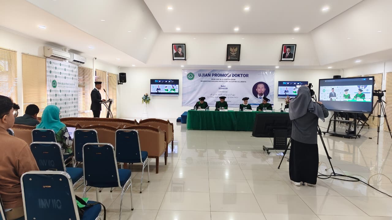 IIQ Jakarta Gelar Sidang Promosi Doktor: Bedah Independensi Ilmiah Tafsir Ibnu Katsir dalam Ayat Hukum