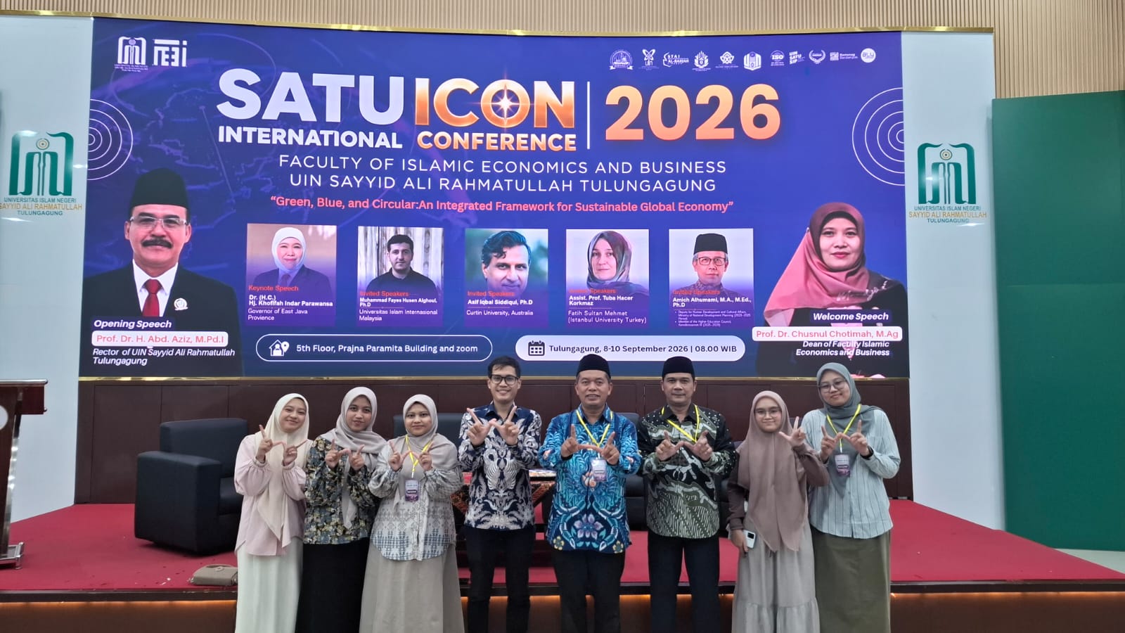 Dosen dan Mahasiswa IIQ Jakarta Bawa Isu Strategis Ziswaf ke Panggung Internasional