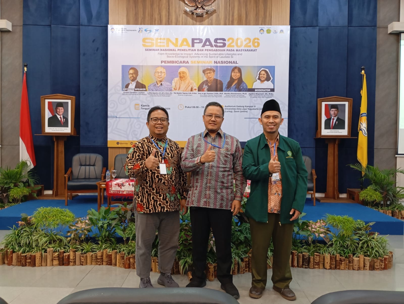 Direktur dan Dosen Prodi HES Pascasarjana IIQ Jakarta Tampil di SENAPAS 2026, Angkat Urgensi Sertifikasi Halal bagi UMKM Ambon