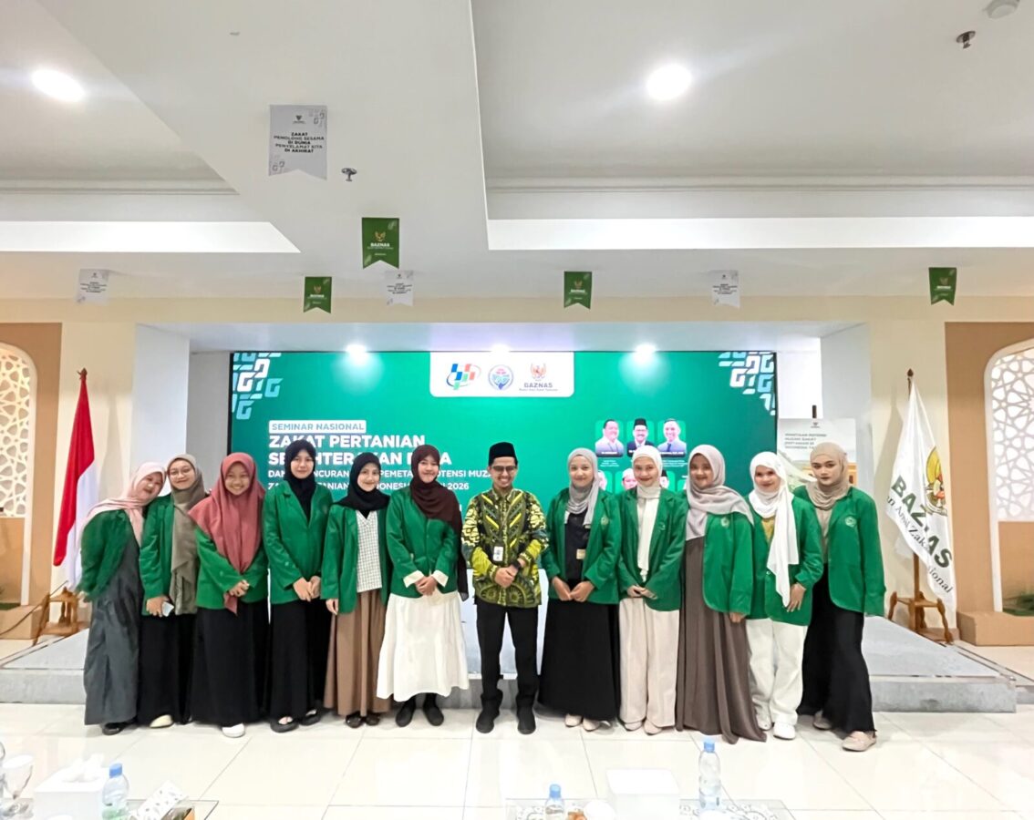 Mahasiswa MZW IIQ Jakarta Hadiri Seminar Nasional BAZNAS RI: Kulik Potensi Besar Zakat Pertanian untuk Kesejahteraan Desa