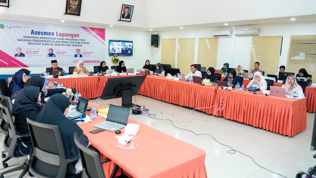 Prodi PIAUD IIQ Jakarta Jalani Asesmen Lapangan LAMDIK, Optimis Raih Akreditasi Unggul